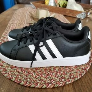 NEW Adidas Black Cloudfoam Advantage Sneakers